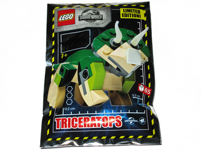 lego 2020 set 122006 Triceratops foil pack Triceratops