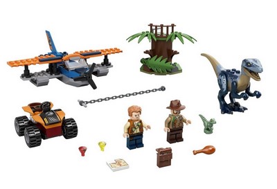 lego 2020 set 75942 Velociraptor : Biplane Rescue Mission