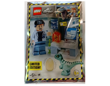 lego 2021 set 122112 Dr. Wu's Laboratory foil pack Laboratoire du Dr Wu