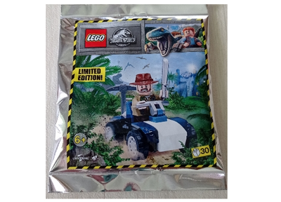 lego 2021 set 122116 Sinjin Prescott with Buggy foil pack Sinjin Prescott et son Buggy