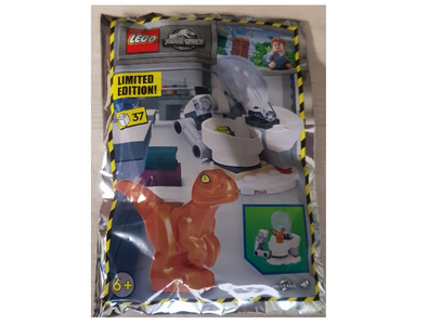 lego 2022 set 122219 Raptor with Hatchery foil pack Raptor avec écloserie