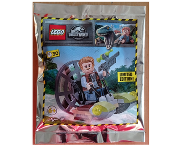 lego 2022 set 122220 Owen with Airboat foil pack Owen avec hydroglisseur