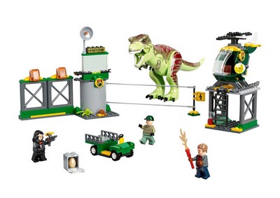 lego 2022 set 76944 T.Rex Dinosaur Breakout L’évasion du T. rex