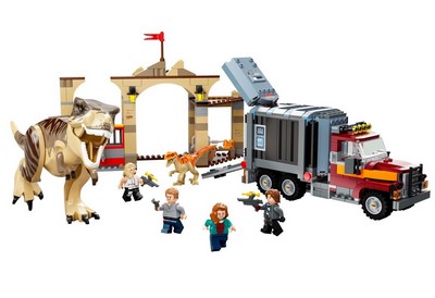 lego 2022 set 76948 T.Rex & Atrociraptor Dinosaur Breakout 