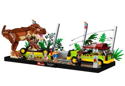 lego 2022 set 76956 T.Rex Breakout L’évasion du T. rex de Jurassic Park