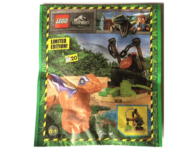 lego 2023 set 122326 Raptor and Trap paper bag