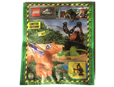 lego 2023 set 122326 Raptor and Trap paper bag Raptor et piège