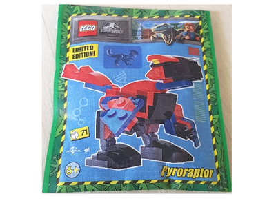 lego 2023 set 122329 Pyroraptor paper bag Pyroraptor