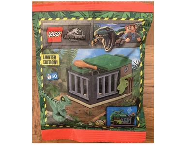 lego 2023 set 122330 Raptor and Trap paper bag Raptor et piège