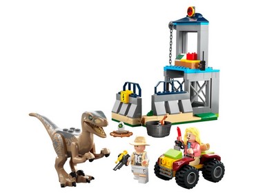 lego 2023 set 76957 Velociraptor Escape L'évasion du vélociraptor