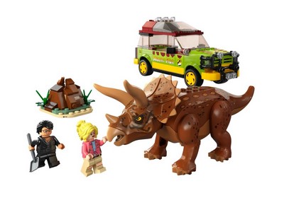 lego 2023 set 76959 Triceratops Research La recherche du tricératops