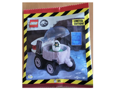 lego 2024 set 122407 Mobile Incubator with Egg paper bag 