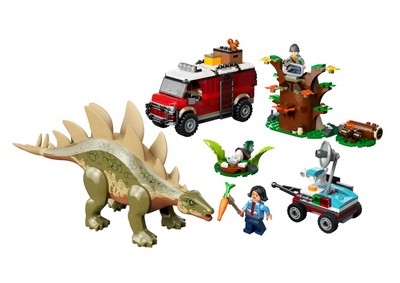 lego 2024 set 76965 Dinosaur Missions : Stegosaurus Discovery Missions dinosaures : la découverte du stégosaure