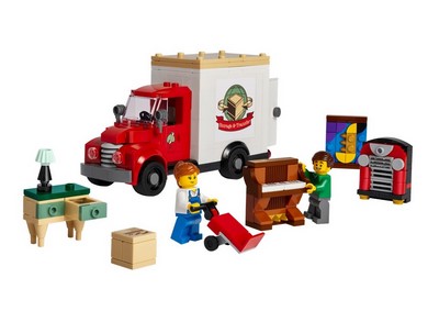 lego 2023 set 40586 Moving Truck Le camion de déménagement