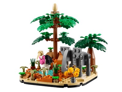lego 2025 set 40784 African Savanna Diorama Diorama de la savane africaine
