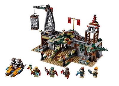 lego 2013 set 70014 The Croc Swamp Hideout 