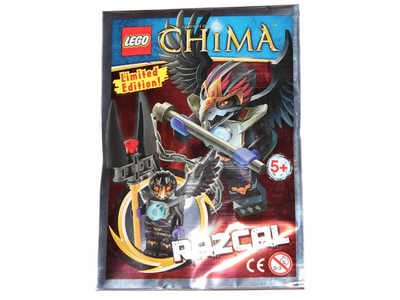 lego 2013 set LOC213 Razcal foil pack 