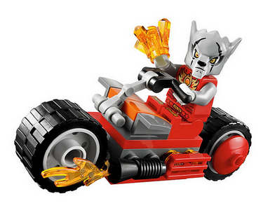 lego 2014 set 30265 Worriz' Fire Bike 