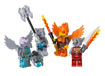 lego 2014 set 850913 Fire and Ice Minifigure Accessory Set 