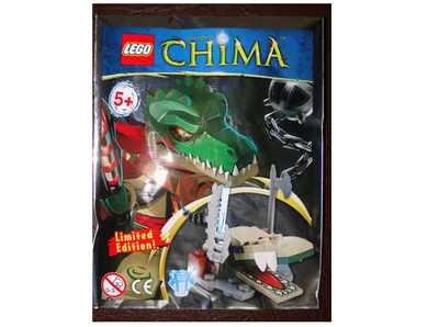 lego 2014 set LOC391405 Croc Armory foil pack 