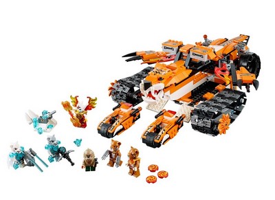 lego 2015 set 70224 Tiger's Mobile Command 