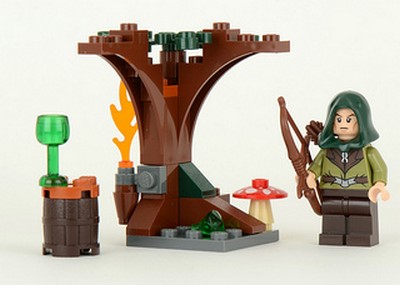 lego 2012 set 30212 Mirkwood Elf Guard 