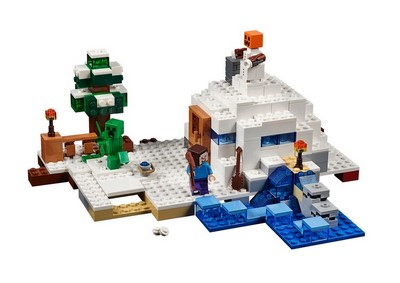 lego 2015 set 21120 The Snow Hideout La cachette dans la neige