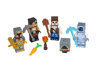 lego 2016 set 853610 Skin Pack 2 blister pack Assortiment d’habillages LEGO® Minecraft™ 2