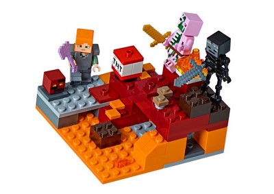 lego 2018 set 21139 The Nether Fight La bataille du Nether