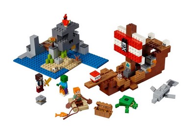 lego 2019 set 21152 The Pirate Ship Adventure L'aventure du bateau pirate