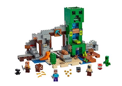 lego 2019 set 21155 The Creeper Mine