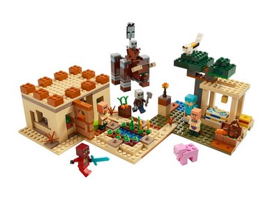 lego 2020 set 21160 The Illager Raid L’attaque des illageois