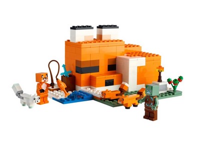 lego 2022 set 21178 The Fox Lodge Le refuge renard