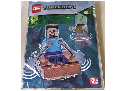 lego 2022 set 662205 Steve with Drowned foil pack Steve avec noyé