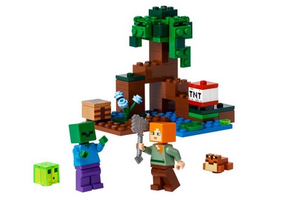 lego 2023 set 21240 The Swamp Adventure