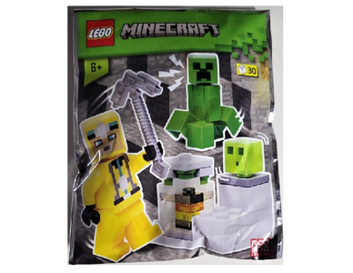 lego 2023 set 662302 Cave Explorer, Creeper and Slime foil pack Cave Explorer, Creeper et Slime