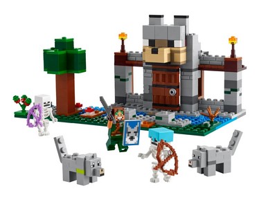 lego 2024 set 21261 The Wolf Stronghold La forteresse du loup