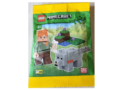 lego 2024 set 662404 Alex and Wolf paper bag Alex et un loup