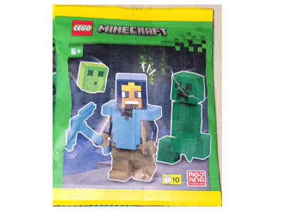 lego 2025 set 662508 Diamond Hero with Creeper and Slime paper bag 