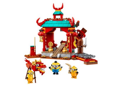 lego 2021 set 75550 Minions Kung Fu Battle Le combat de Kung Fu des Minions