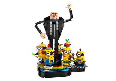 lego 2024 set 75582 Brick Built Gru and Minions Gru et les Minions en briques