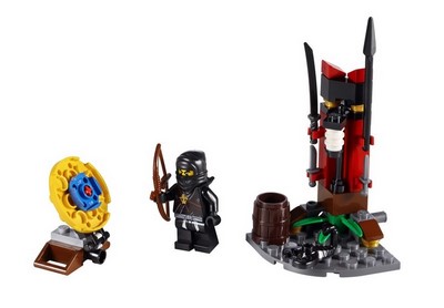 lego 2011 set 2516 Ninja Training Outpost 