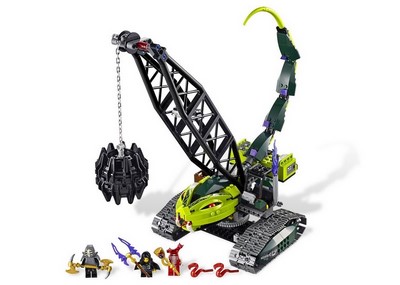 lego 2012 set 9457 Fangpyre Wrecking Ball