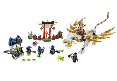 lego 2015 set 70734 Master Wu Dragon