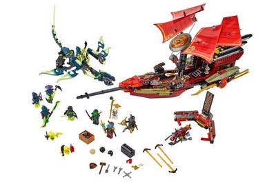 lego 2015 set 70738 Final Flight of Destiny's Bounty