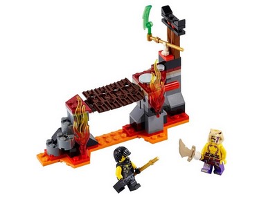 lego 2015 set 70753 Lava Falls 