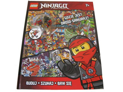 lego 2015 set b15njo03pl Gdzie jest droid-samuraj? - Activity Book (Polish) 