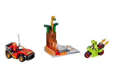 lego 2016 set 10722 Snake Showdown 