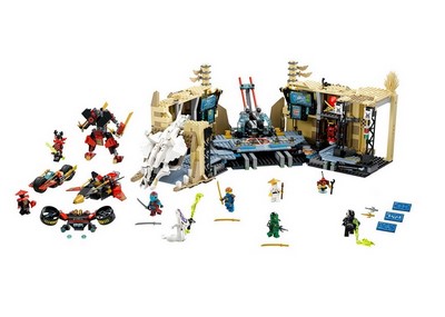 lego 2016 set 70596 Samurai X Cave Chaos 