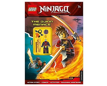 lego 2016 set 9781405283236 The Djinn Menace - Activity Book 